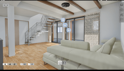 お部屋を3Dでシミュレーション