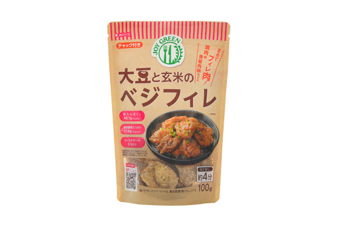 大豆と玄米のベジフィレ