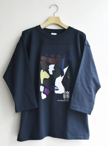 　BECOME・DRAW（ビカム　ドロー）top/navy &times;monotone pallete