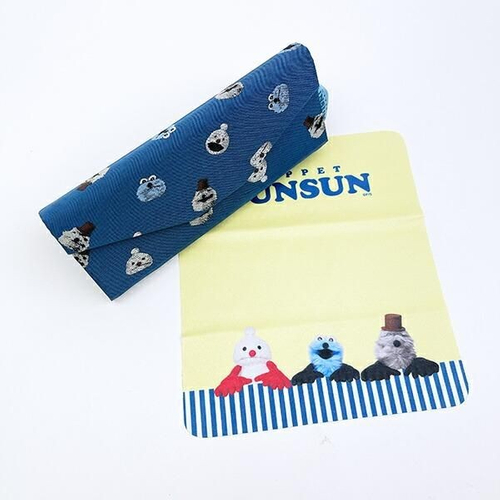 パペットスンスンのシックなブルーのアイテム