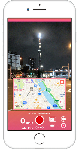 観光地での写真