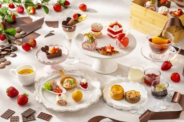 甘酸っぱい苺と濃厚なチョコレートが奏でる 『Strawberry x Chocolate Afternoon Tea』が1月28日（水）より開催
