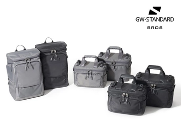 コスパに優れた本格派カメラバッグブランド「GW-STANDARD」より上品な素材感と高い収納力を兼ね備えた「ブロスシリーズ」新発売！