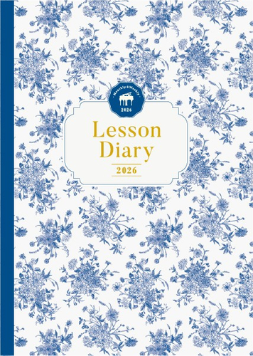 ピアノ指導者お役立ち レッスン手帳2026 【マンスリー&ウィークリー】