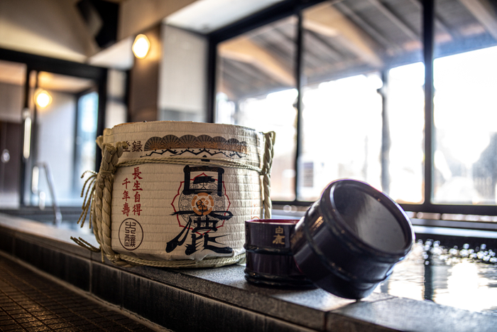 日本酒風呂イメージ