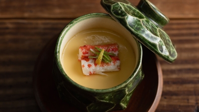 かに身&かに味噌入り茶碗蒸し/一例