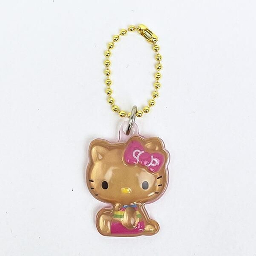 ハローキティのおしゃれなぷっくりったいキーホルダー