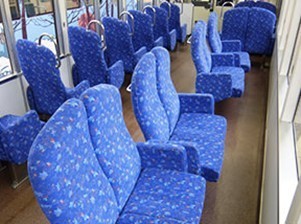 展望列車「きらら」(900系)車内