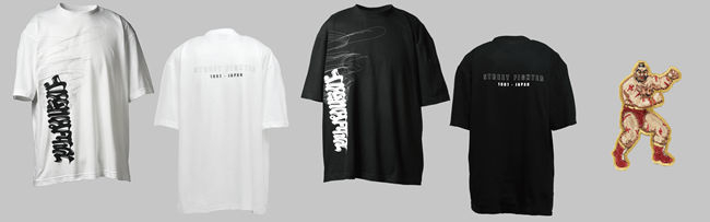 ストリートファイター Special Moves Tシャツ&エンブロイデッドステッカー(スクリューパイルドライバー/ザンギエフ)