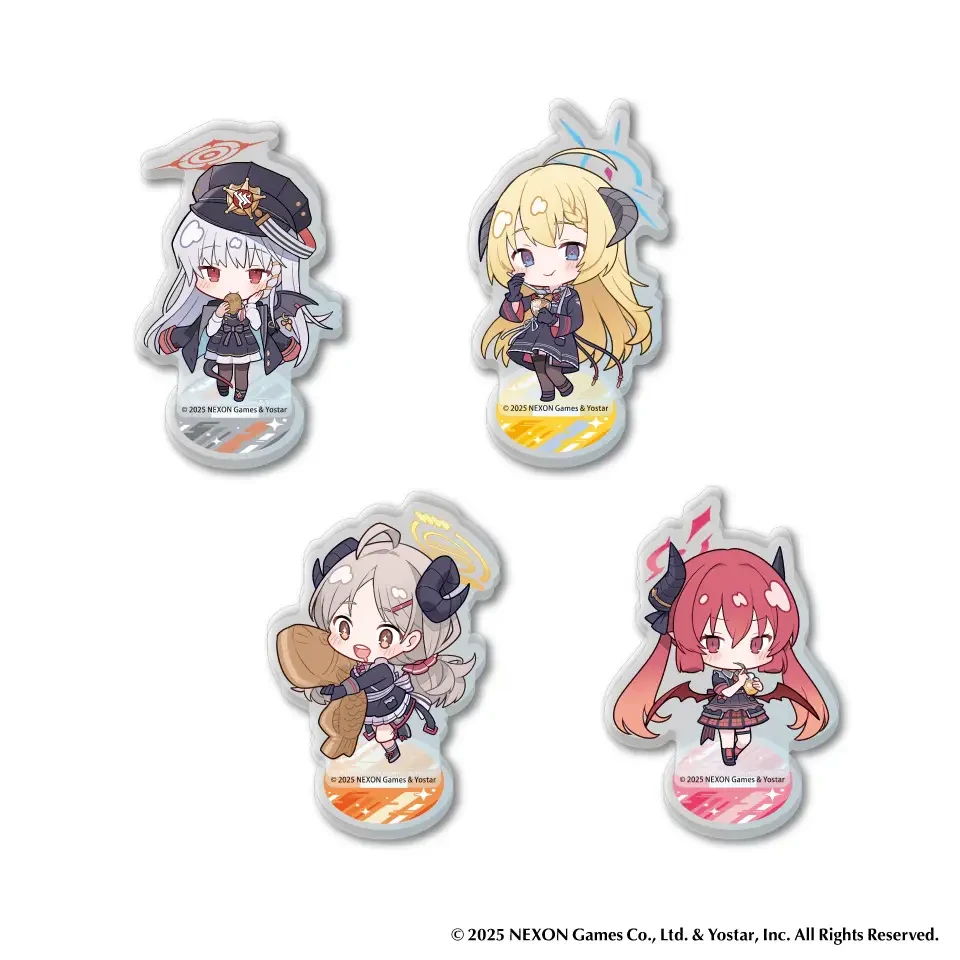 ▲ブルーアーカイブ　デフォルメアクリルスタンド（全4種／ランダム） 税込880円