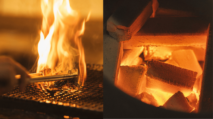 炭 &times; 薪の二刀流