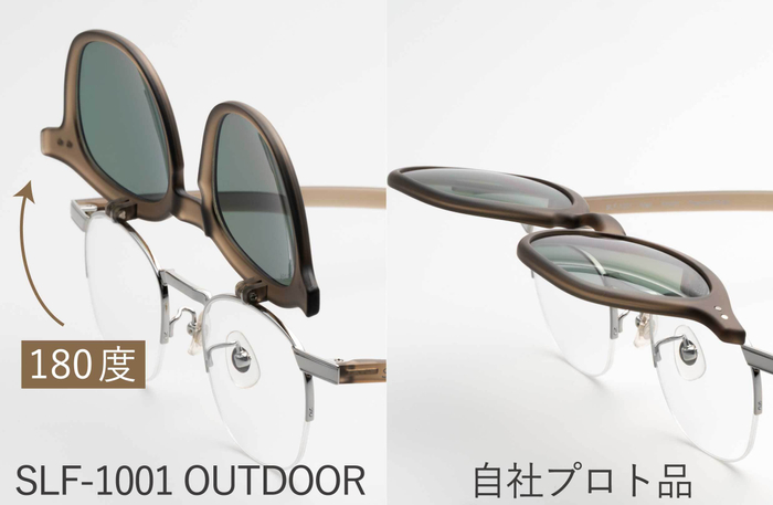 180度フルオープン