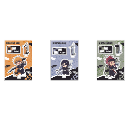 『BLEACH 千年血戦篇』&times;ニジゲンノモリ ウッドスタンド（全3種）