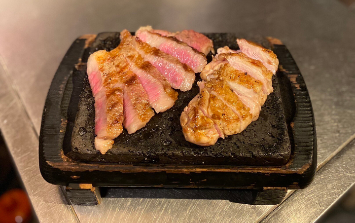 大山鶏＆黒毛和牛