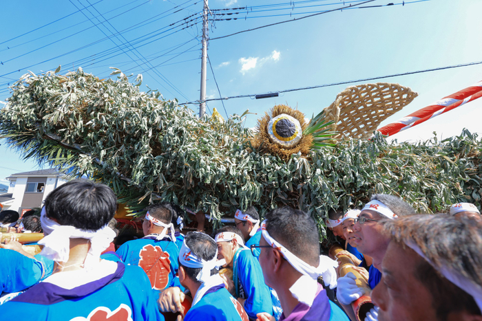 脚折雨乞行事（鶴ヶ島市）　　&copy;宮川舞子