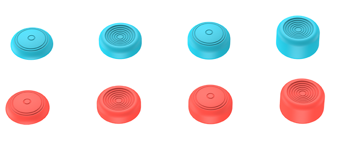 ライトブルー＆ライトレッド