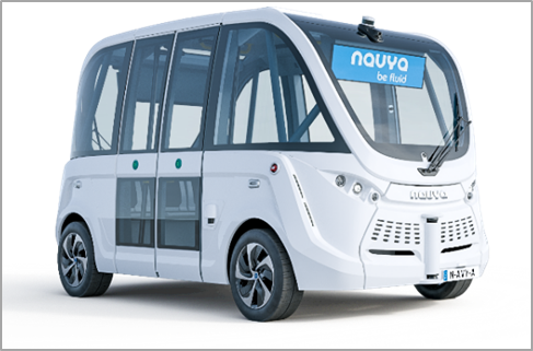 自動運転バスNAVYA ARMA（アルマ）