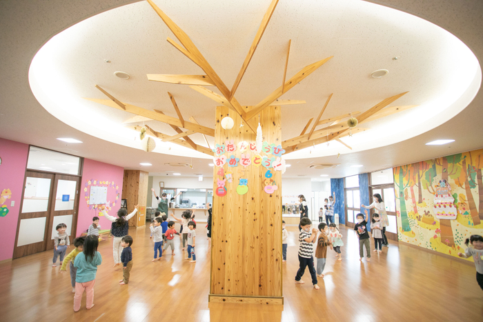 山万グループにて運営する「ユーカリの森マイキッズ」の様子