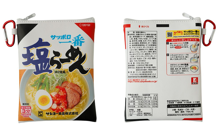 ポーチ表面&裏面