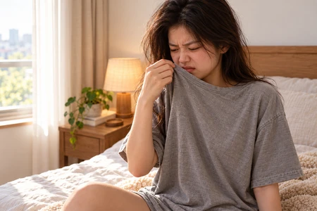 秋なのに寝起きの汗の匂いが気になる…？