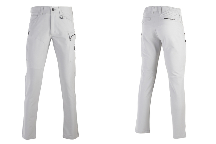 PW-3045G　カーゴパンツ　シルバー