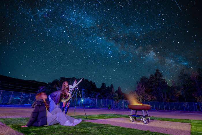 焚火&times;星空鑑賞会(10のサービス)