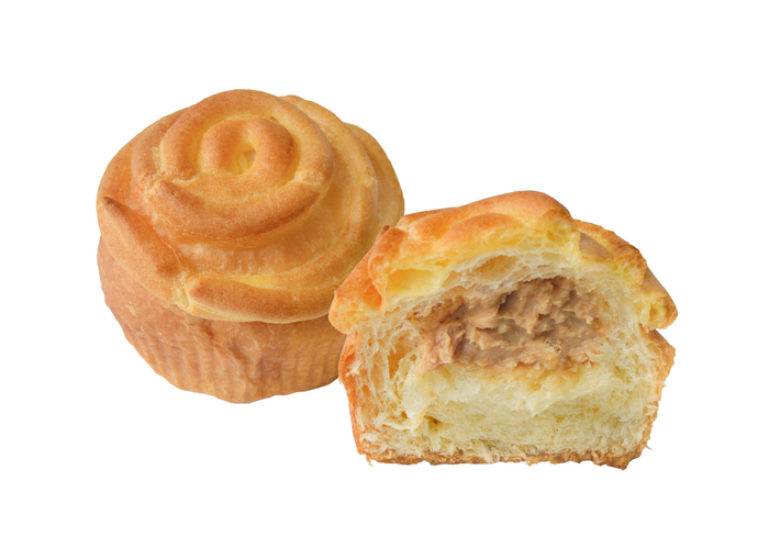 パフデニッシューヘーゼルナッツ_カット面あり