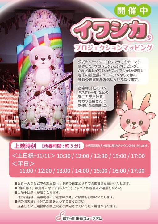 イワシカプロジェクションマッピング