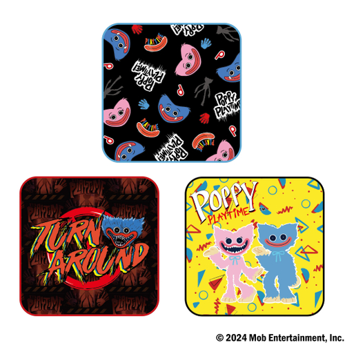 ＜Poppy Playtime ミニタオル(3枚組セット)　商品画像＞