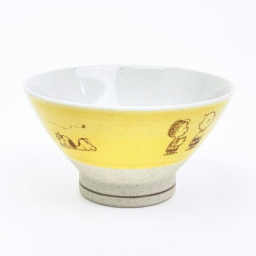 スヌーピーの茶碗