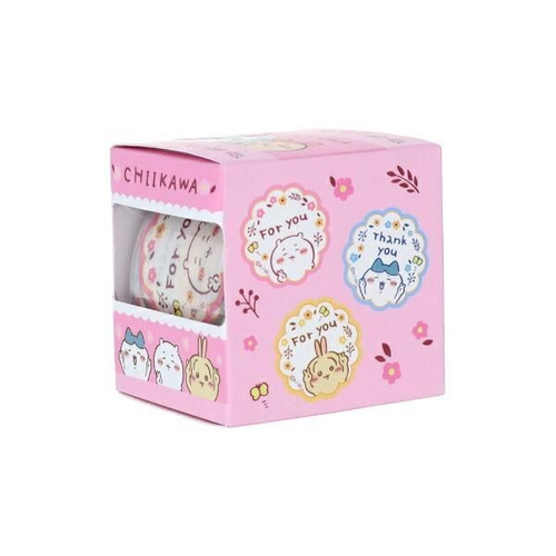 ちいかわのぷっくり感が魅力のボンボンドロップシール