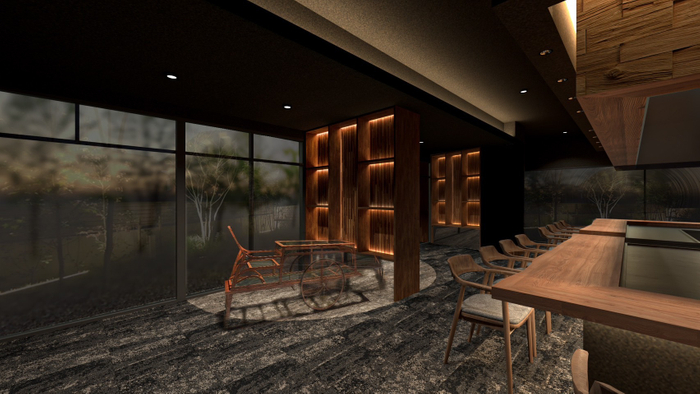 淡路 鉄板焼 レストラン 輝光 内観　イメージ