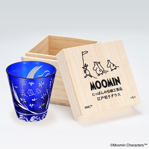 桐箱（ムーミンとニョロニョロ）