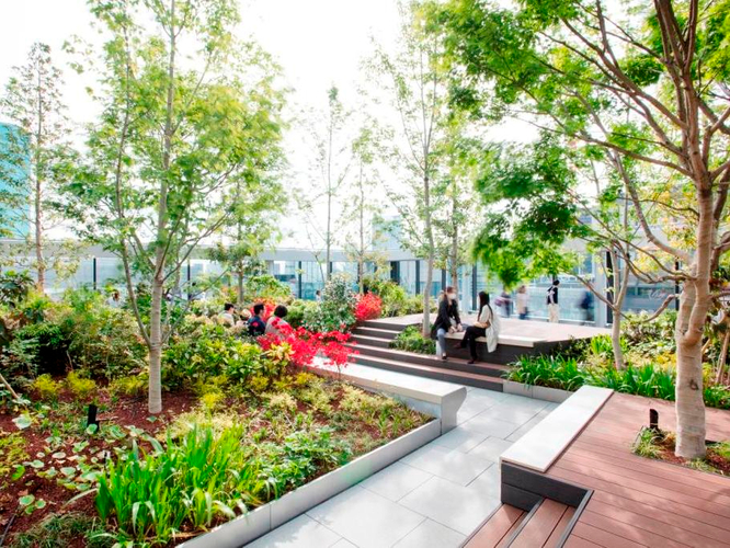 GINZA SIX ガ&minus;デン 屋上庭園