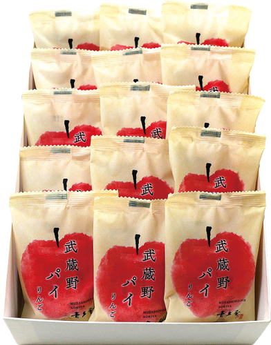 武蔵野パイ りんご 15個入　3,600円