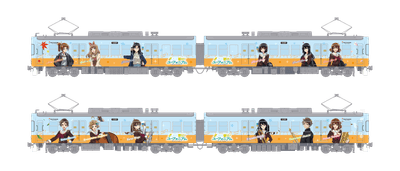 ラッピング電車(イメージ)