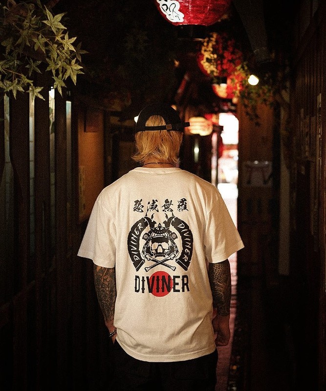 悪滅無羅 TEE(ホワイト)