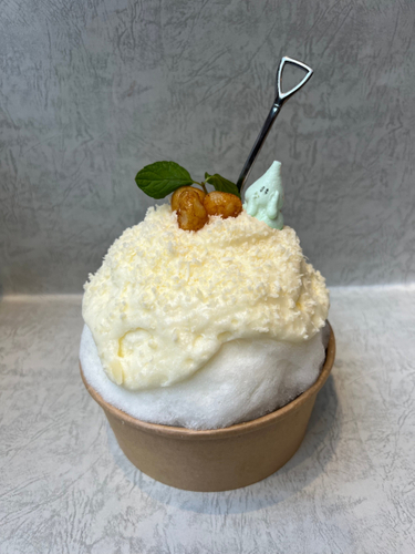 【ミルクベース】北海道雪中芋掘じゃがバター氷