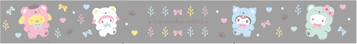 【絵柄】ポムポムプリン、マイスウィートピアノ、クロミ、ハローキティ