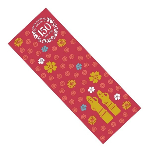 【踊る埴輪＆見返り美人デザイン】てぬぐい