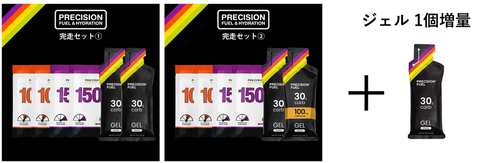完走セット ジェル1個増量