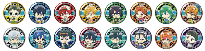 E賞　ホロ缶バッジ