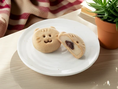 和菓子の「あわしま堂」、愛媛県産はだか麦を使ったお饅頭 「ねこのむぎちゃん」が1/4から再登場！