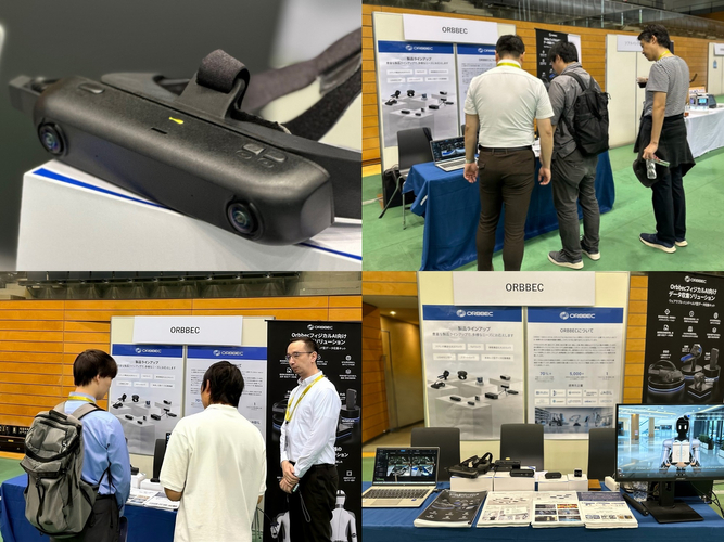 Orbbecは、ROSCon JP 2026にて、ロボットを必要としないデータ収集用ハードウェアプラットフォームを展示しました