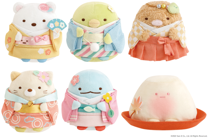 東映太秦映画村&times;すみっコぐらし ぬいぐるみ(S) (全6種)　※写真はイメージです