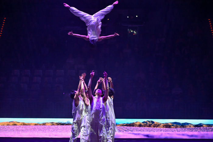 ダイナミックな演技で魅了（&copy;Der Bildj&auml;ger）