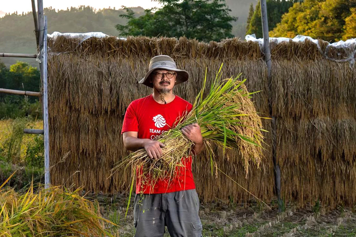 矢野雄彦さん（米仙人）