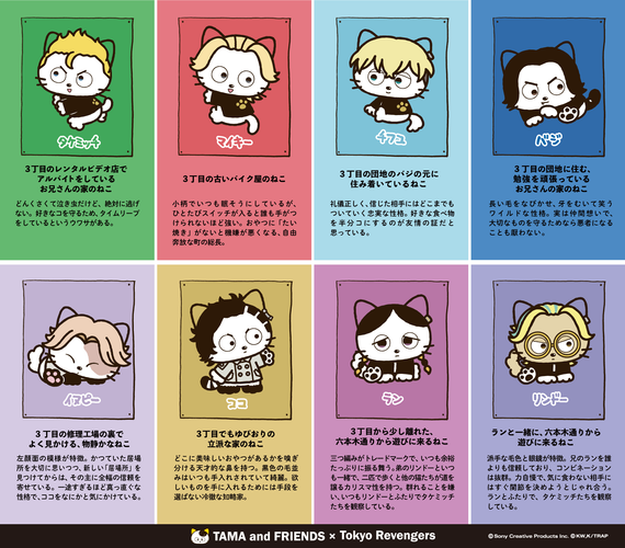3丁目に遊びに来た『東京リベンジャーズ』のキャラクター紹介