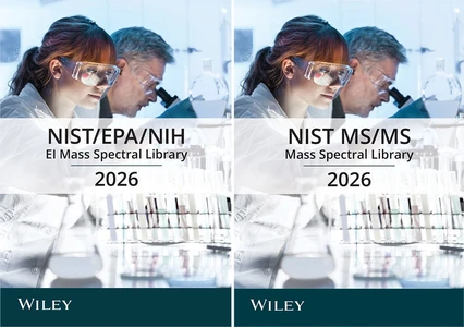 Wiley、NIST Mass Spectral Library 2026を
複数の装置対応フォーマットで提供開始