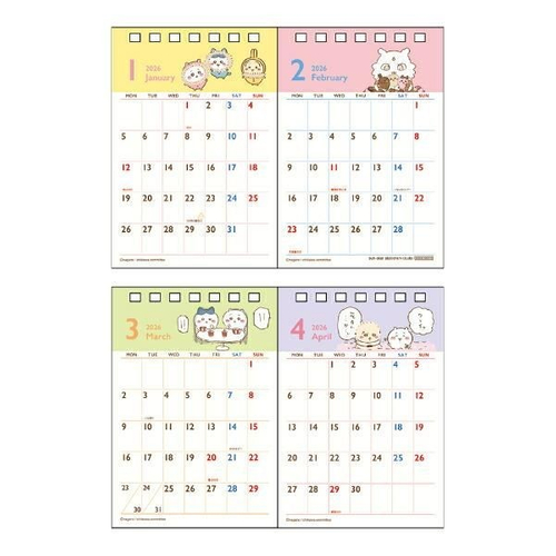 ちいかわ卓上カレンダー